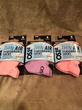 OS1ST Thin Air Performance Socks - 3Pack Pink & Purple - Women
